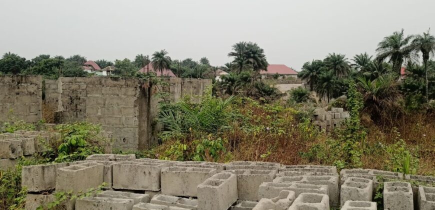 Unfinished House in Kpang Town, Margibi County