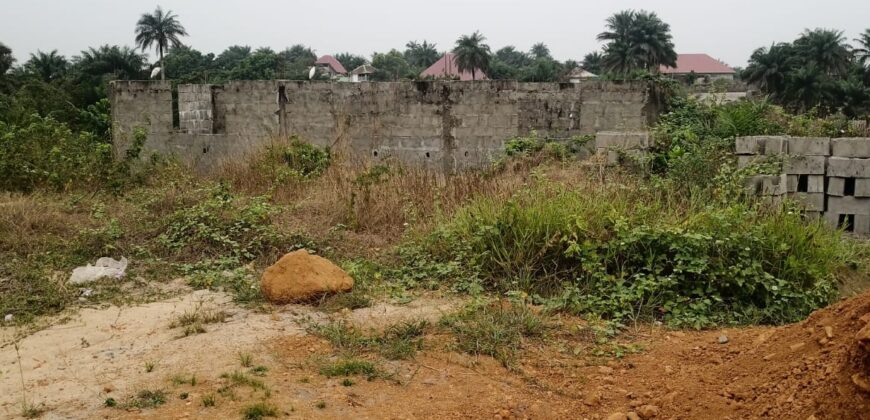 Unfinished House in Kpang Town, Margibi County