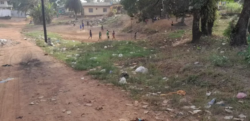 Lot with Unfinished House