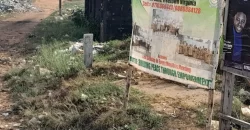 Lot with Unfinished House