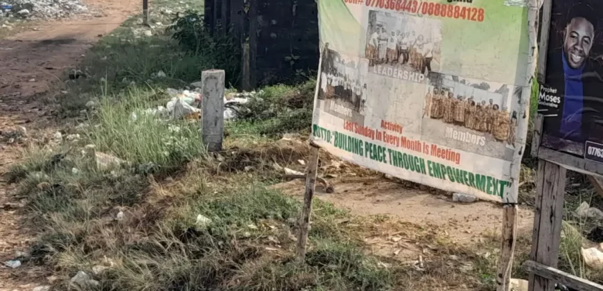 Lot with Unfinished House