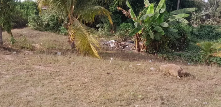 Lot with Unfinished House