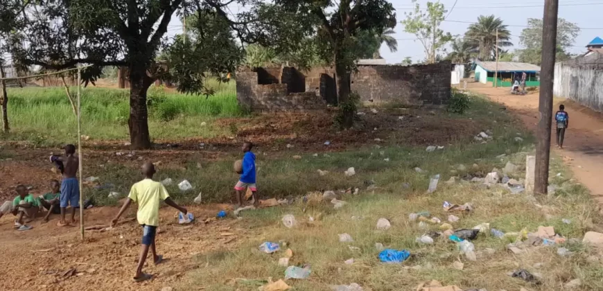 Lot with Unfinished House