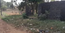 Lot with Unfinished House