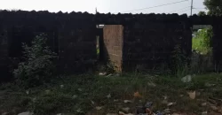 Lot with Unfinished House