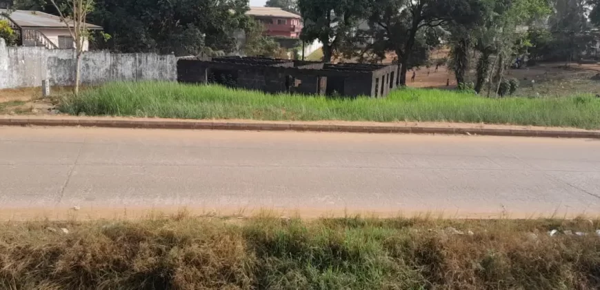 Lot with Unfinished House