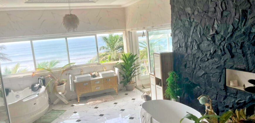 Luxury Beachfront Mansion in Lower Marbigi $590K or Lease for $1K/Month Long Term.