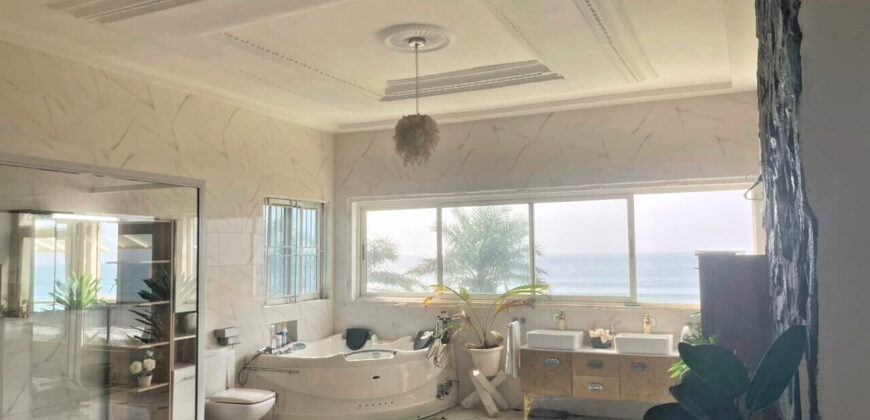 Luxury Beachfront Mansion in Lower Marbigi $590K or Lease for $1K/Month Long Term.